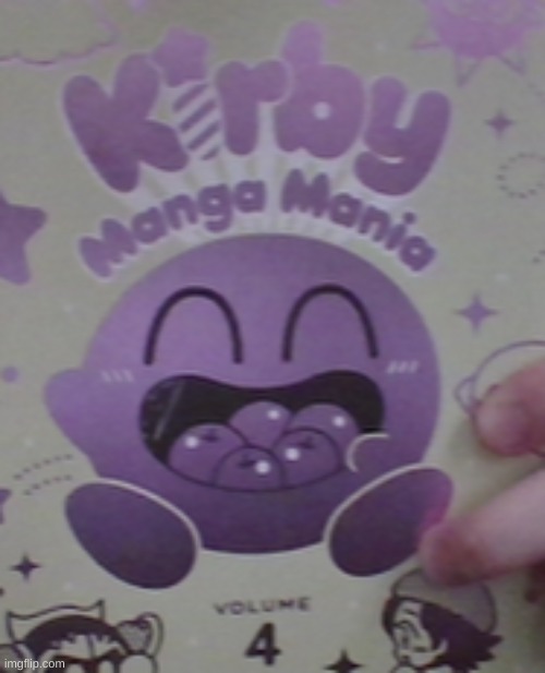 Kirby Manga woohoo | image tagged in kirby,manga | made w/ Imgflip meme maker