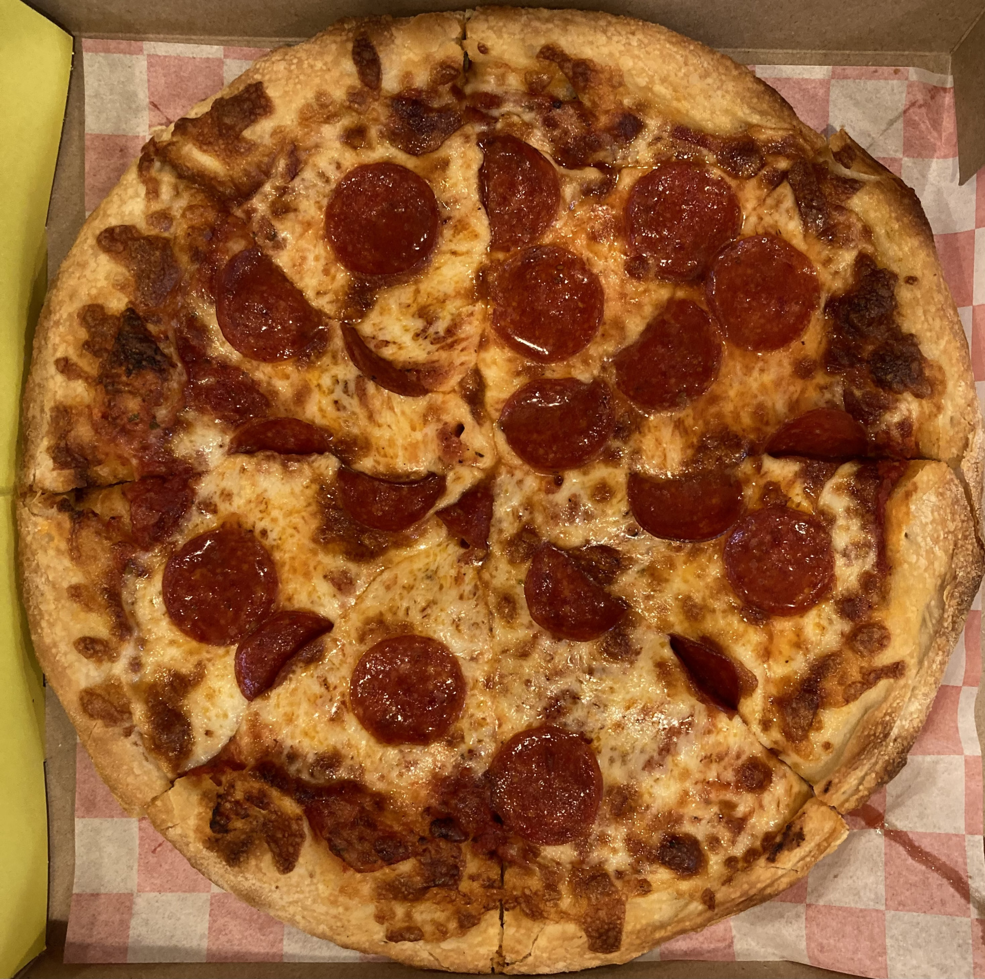 Pepperoni Pizza Blank Meme Template