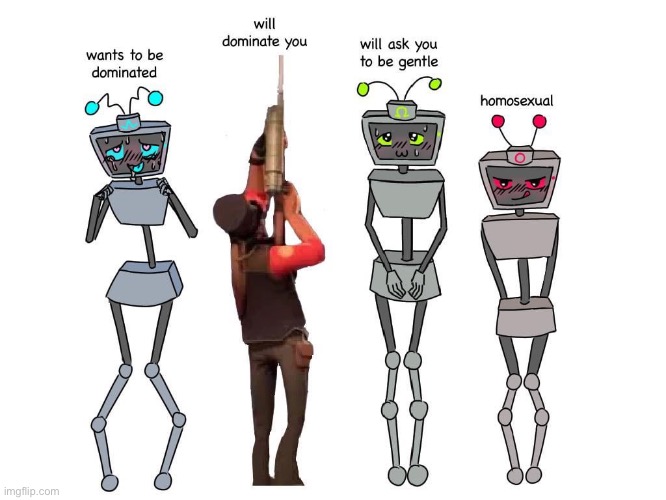 I swear man I’ll change my steam pfp to one of the robots (the sniper doesn’t count) | made w/ Imgflip meme maker