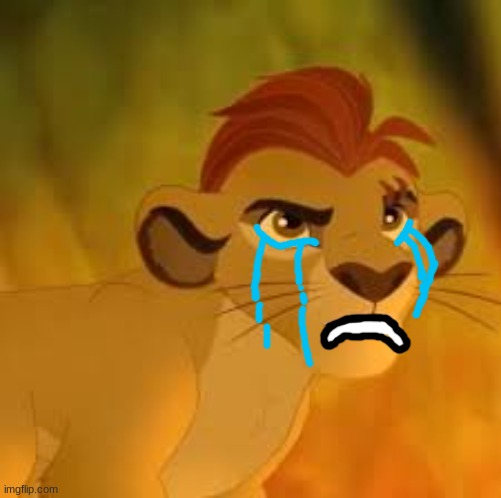 Kion crybaby | image tagged in kion crybaby | made w/ Imgflip meme maker