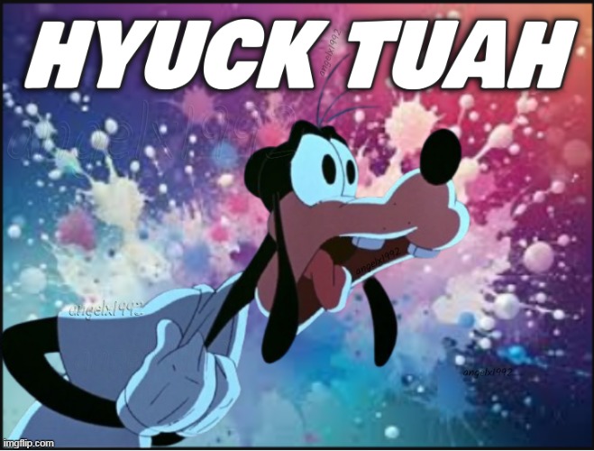 image tagged in hawk tuah,hock tuah,goofy,disney,cartoons,tiktok | made w/ Imgflip meme maker