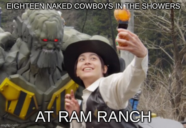 he belongs at ram ranch - Imgflip