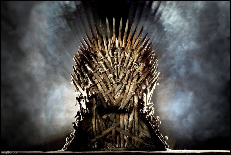 iron throne | image tagged in iron throne | made w/ Imgflip meme maker