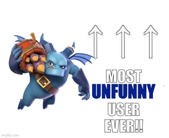 Most Unfunny user ever!!! | image tagged in most unfunny user ever | made w/ Imgflip meme maker