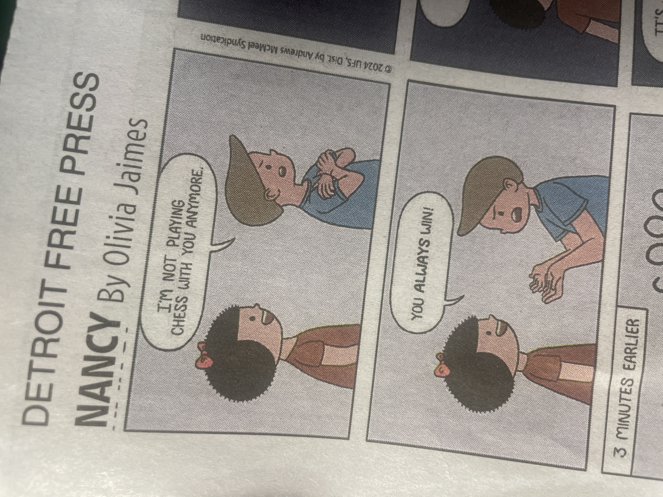 Bad Nancy Blank Meme Template