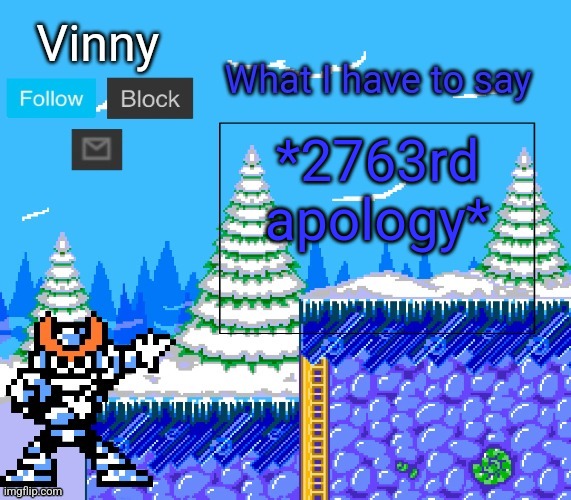 My new announcement | *2763rd apology* | image tagged in my new announcement | made w/ Imgflip meme maker