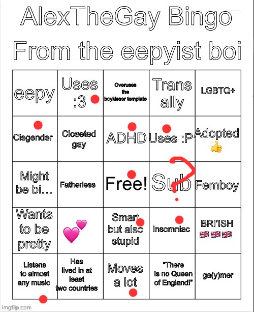 This bingo more ass than caseoh's booty | image tagged in alexthegays bingo eepy | made w/ Imgflip meme maker