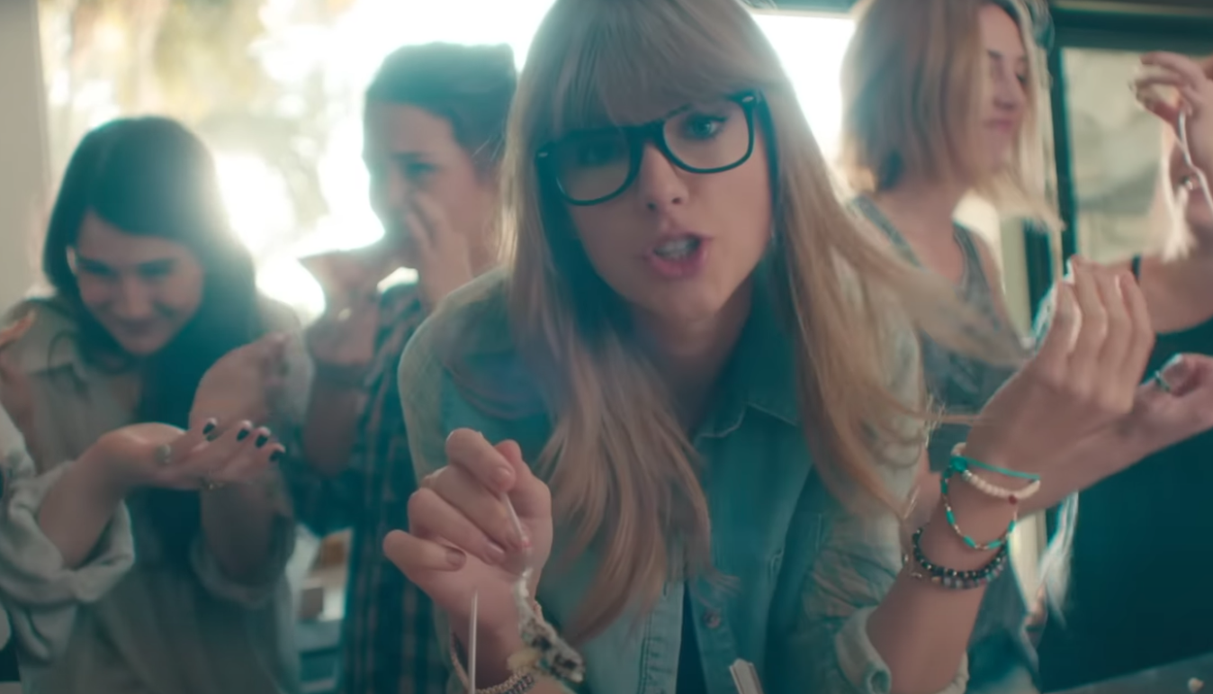 Taylor Swift Hipsters Line Blank Meme Template