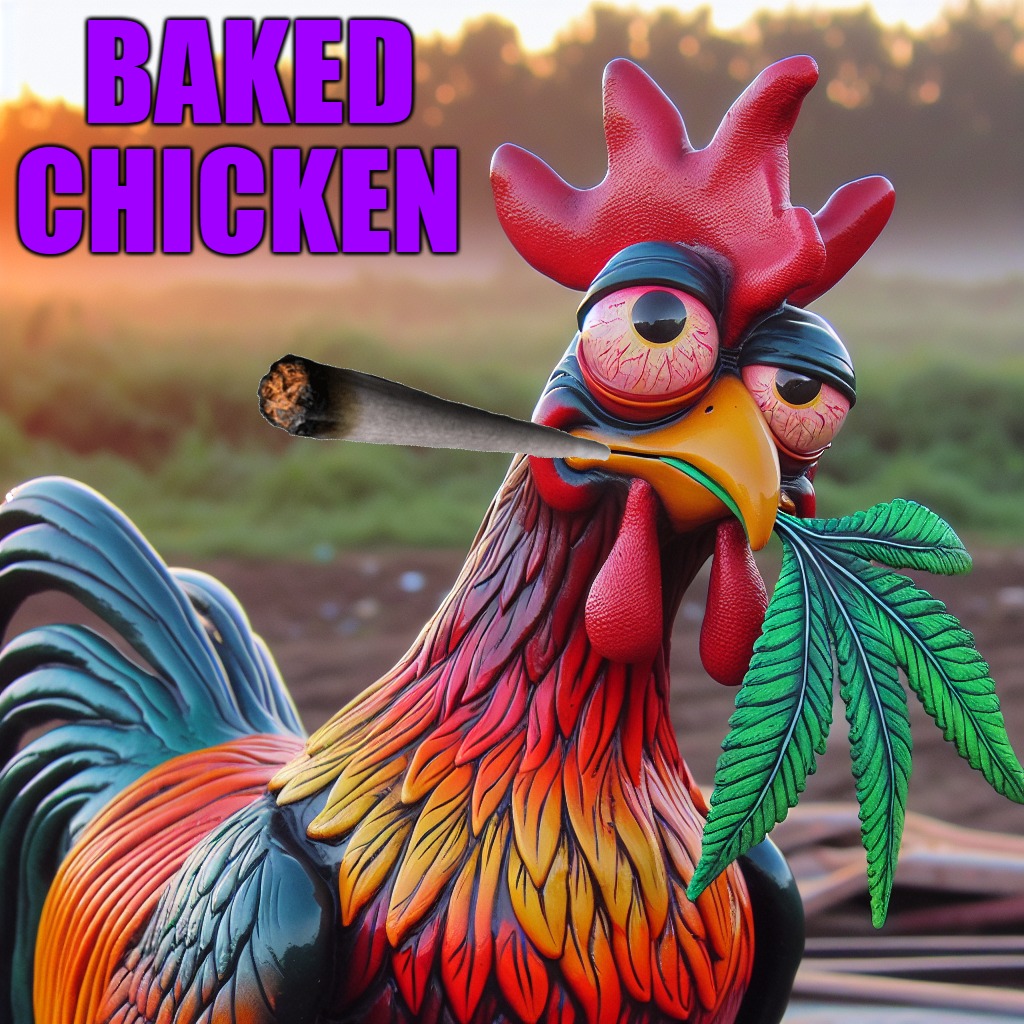 baked chicken | BAKED CHICKEN | image tagged in baked chicken,kewlew | made w/ Imgflip meme maker