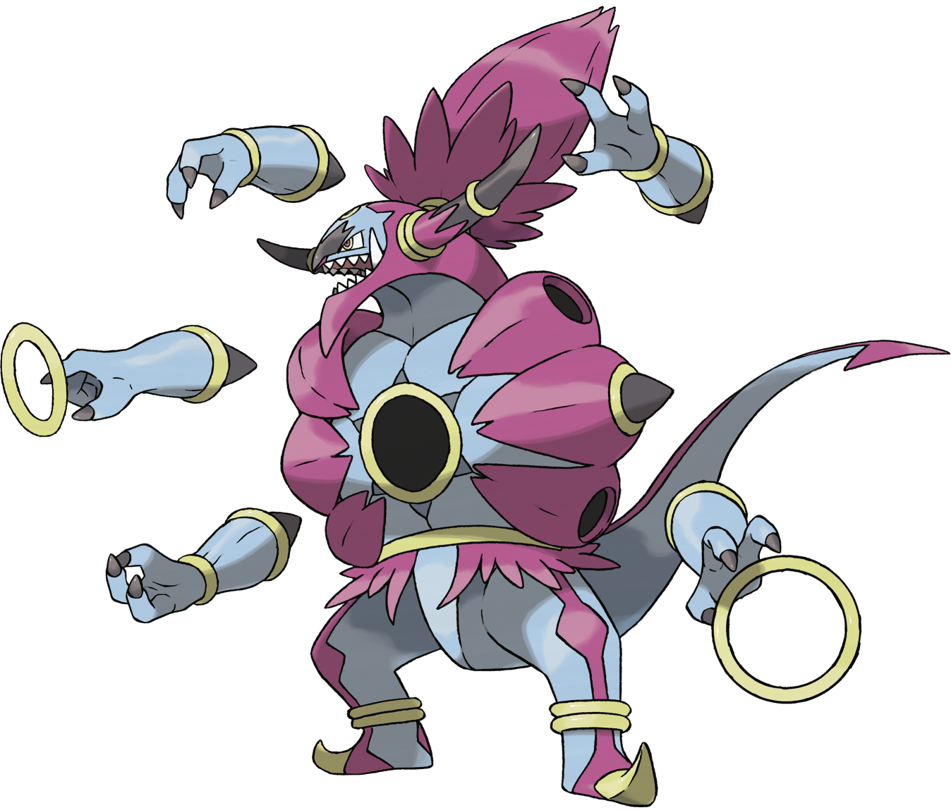 High Quality Hoopa (Unbound) Blank Meme Template