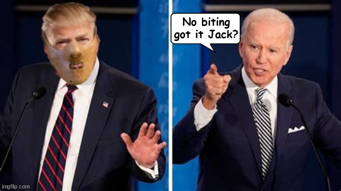Trump wants to be Lected | No biting got it Jack? | image tagged in lock him up,maga mask,lecter at the lectern,2024 debites,will you just shut up man,biden vs trump | made w/ Imgflip meme maker
