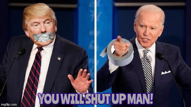 Donald duct tape Trump | image tagged in maga mouth,wystfum,biden beats trump,debate this,verbal diarrhea,debate tape | made w/ Imgflip meme maker