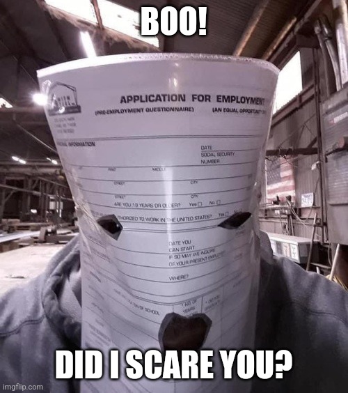 @foxy501 | BOO! DID I SCARE YOU? | image tagged in boo did i scare you | made w/ Imgflip meme maker