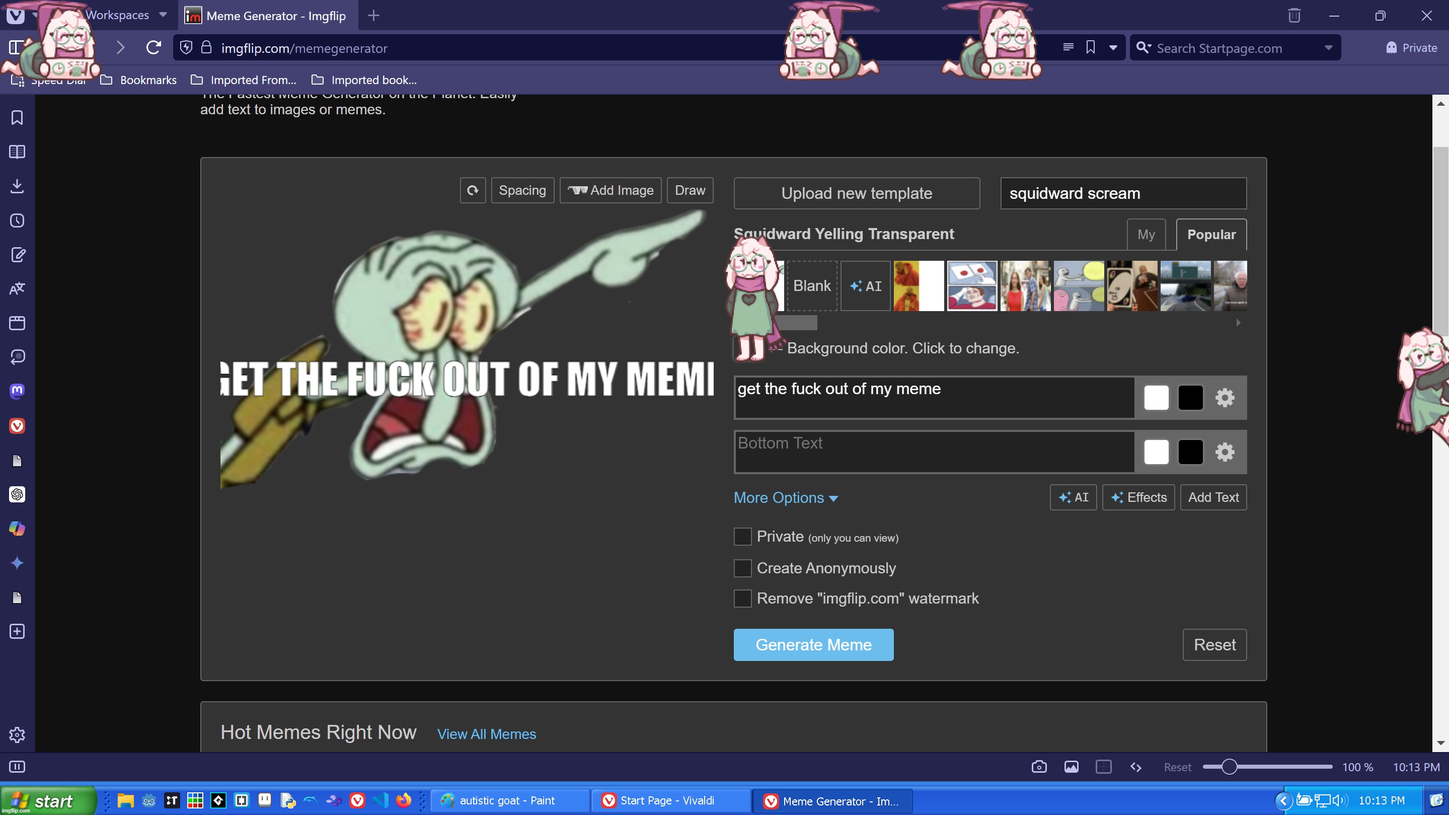 made w/ Imgflip meme maker