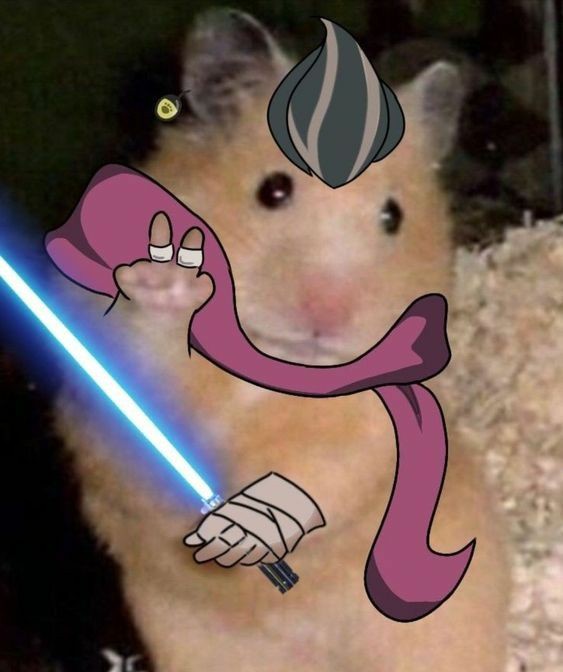 High Quality gundham hamster Blank Meme Template