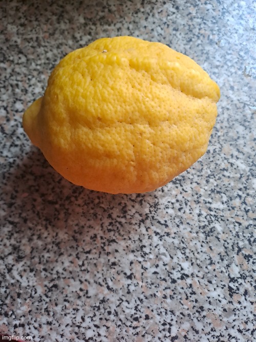 Huge ass lemon | made w/ Imgflip meme maker