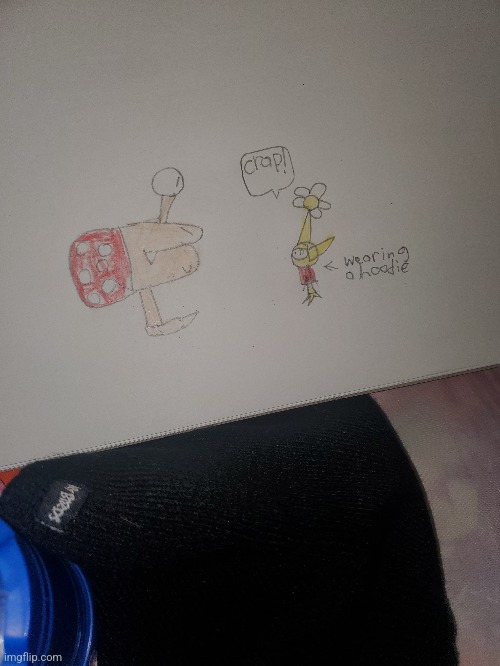 Drew this, | made w/ Imgflip meme maker