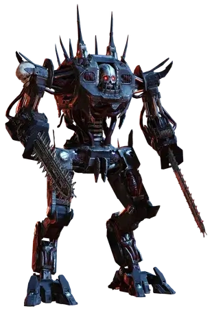 Automaton Berserker Blank Meme Template
