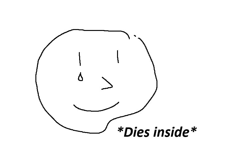 Dies inside Blank Meme Template