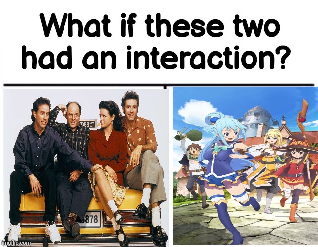 What if these groups had an interaction? | image tagged in what if these two had an interaction | made w/ Imgflip meme maker