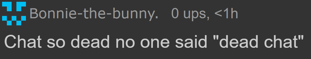 Chat so dead Blank Meme Template