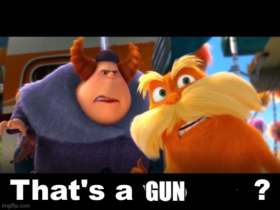 That's a Woman | GUN | image tagged in that's a woman | made w/ Imgflip meme maker