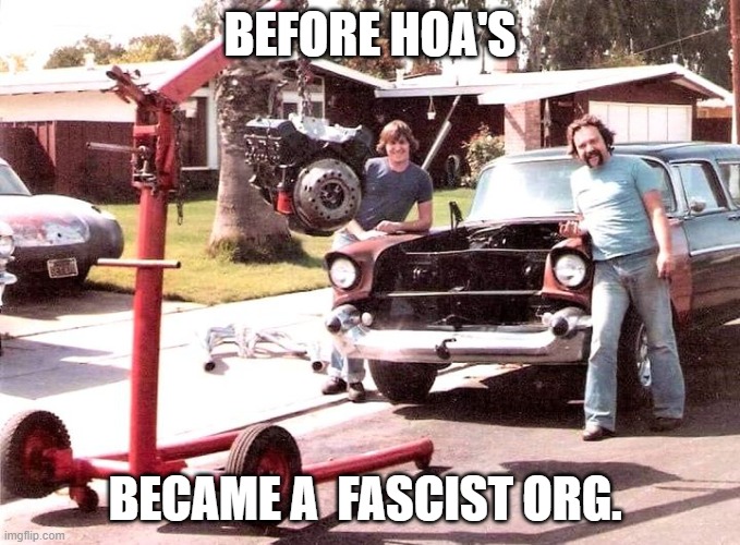 No "KAREN'S on that block. | BEFORE HOA'S; BECAME A  FASCIST ORG. | image tagged in good times | made w/ Imgflip meme maker