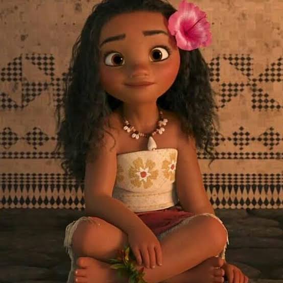 Young Moana Blank Meme Template