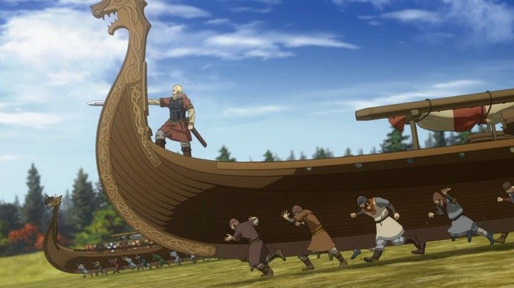 vinland saga ship carry Blank Meme Template