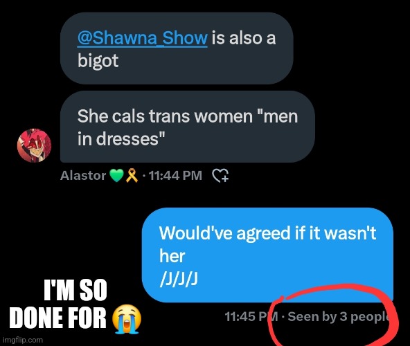 I'M SO DONE FOR 😭 | made w/ Imgflip meme maker