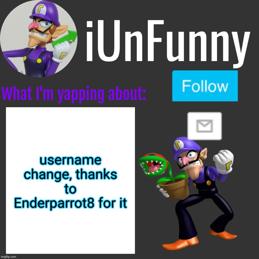 ⠀ | username change, thanks to Enderparrot8 for it | made w/ Imgflip meme maker