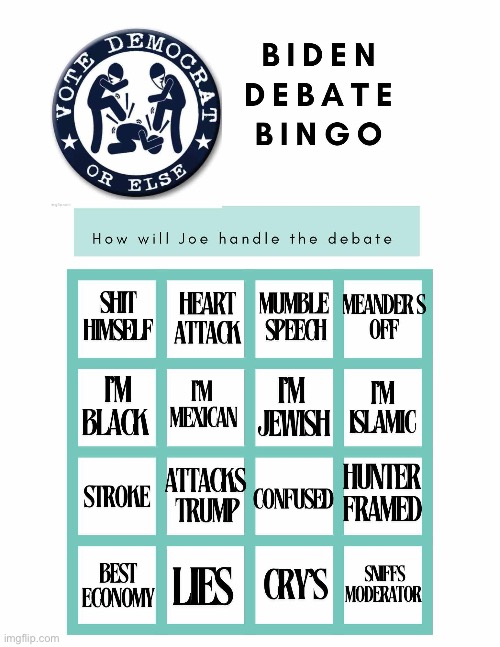 Biden  Bingo | image tagged in biden bingo,memes,gifs,imgflip,upvotes,funny | made w/ Imgflip meme maker