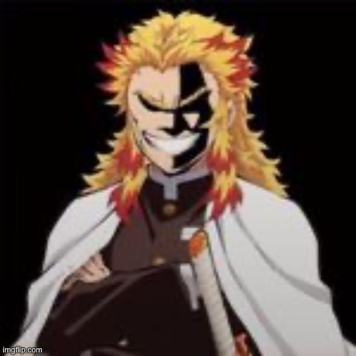 Rengoku All Might | image tagged in rengoku all might | made w/ Imgflip meme maker