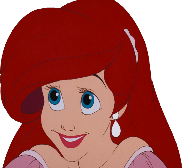 ariel being cute Blank Meme Template