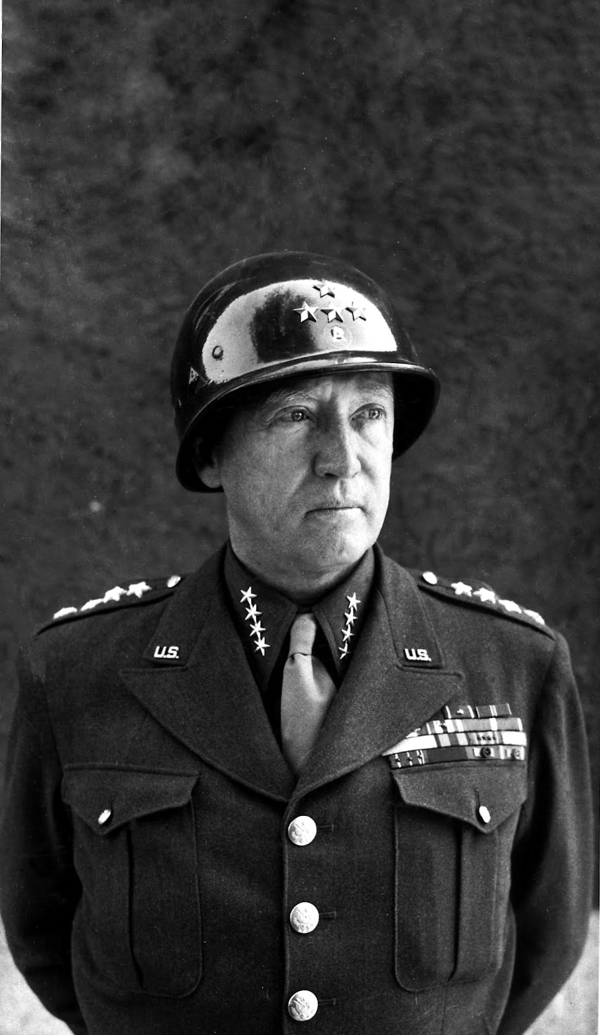 Patton, George S. Schickimicki Picklehauben Blank Meme Template