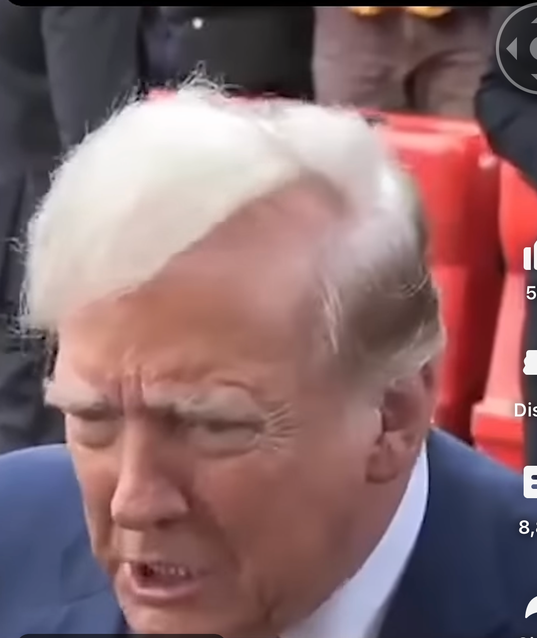 High Quality Bald Trump Blank Meme Template
