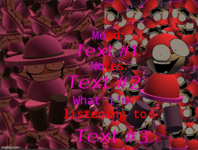 Update! | Text #1; Text #2; Text #3 | image tagged in banbodi and bambox announcement temp | made w/ Imgflip meme maker