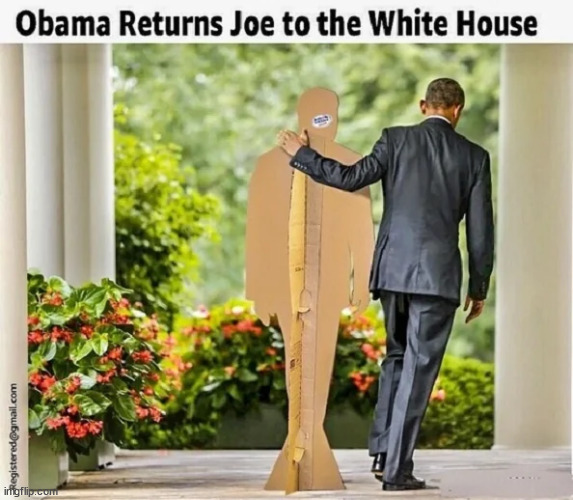 Coming back from collecting bribes from PervWood | image tagged in puppet master,0bama,dummy biden,best of buds | made w/ Imgflip meme maker