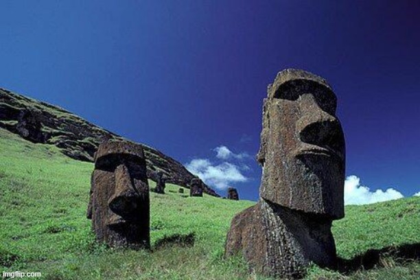 Moai | image tagged in moai | made w/ Imgflip meme maker