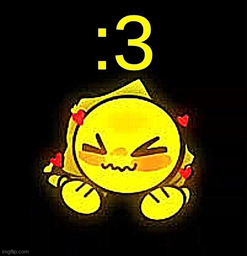 :3 but yellow | image tagged in 3 but yellow | made w/ Imgflip meme maker