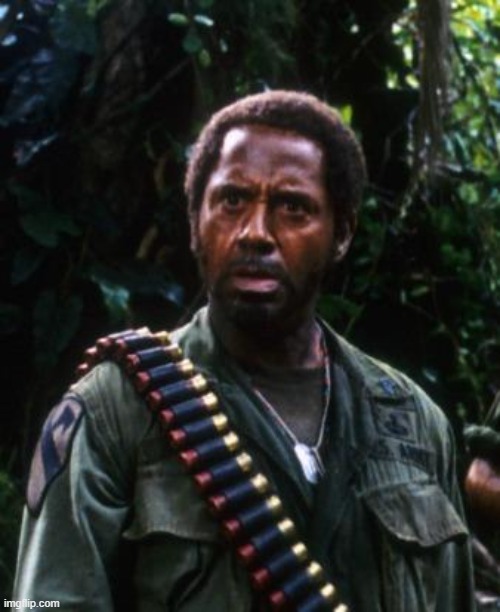 Tropic Thunder You People | image tagged in tropic thunder you people | made w/ Imgflip meme maker