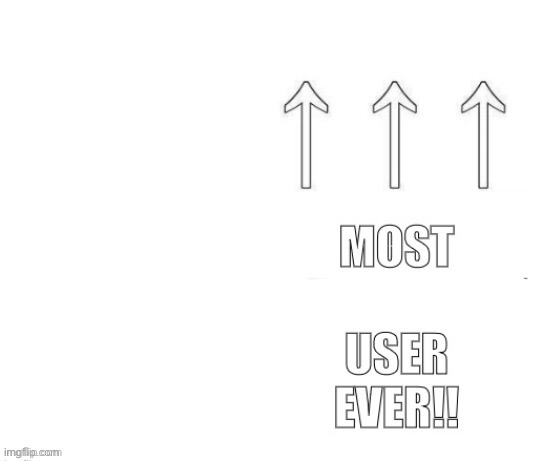 The most user ever | image tagged in the most user ever | made w/ Imgflip meme maker