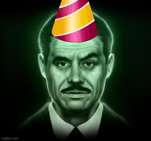 Mr House FNV | image tagged in mr house fnv | made w/ Imgflip meme maker