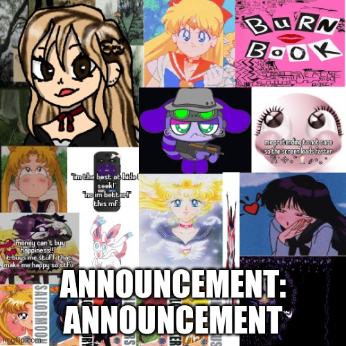 (Chaws note: announcement) (Jay note: announcement) (Knockout note: announcement) | ANNOUNCEMENT: ANNOUNCEMENT | image tagged in announcement | made w/ Imgflip meme maker