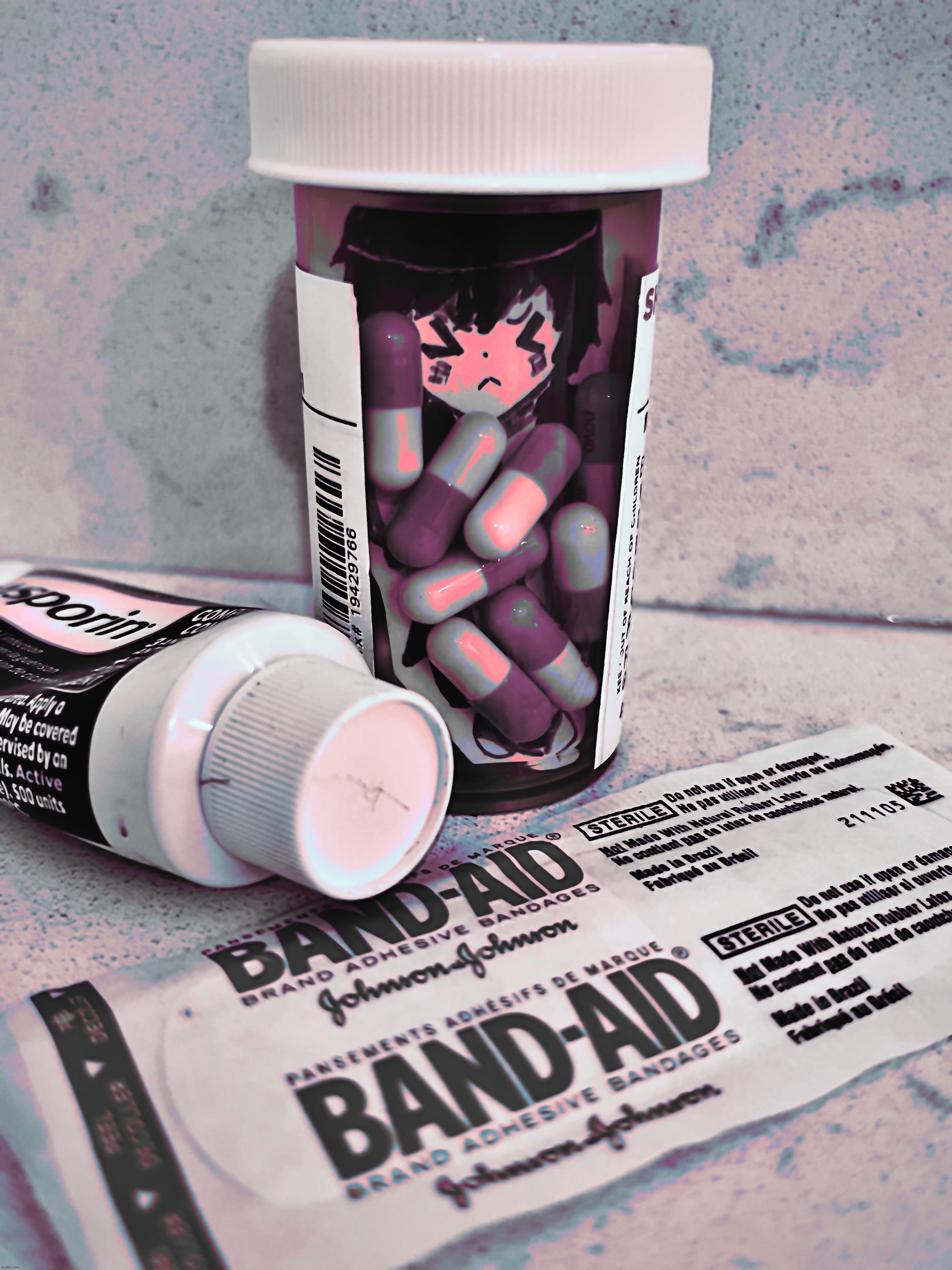 Got creative with my meds | made w/ Imgflip meme maker