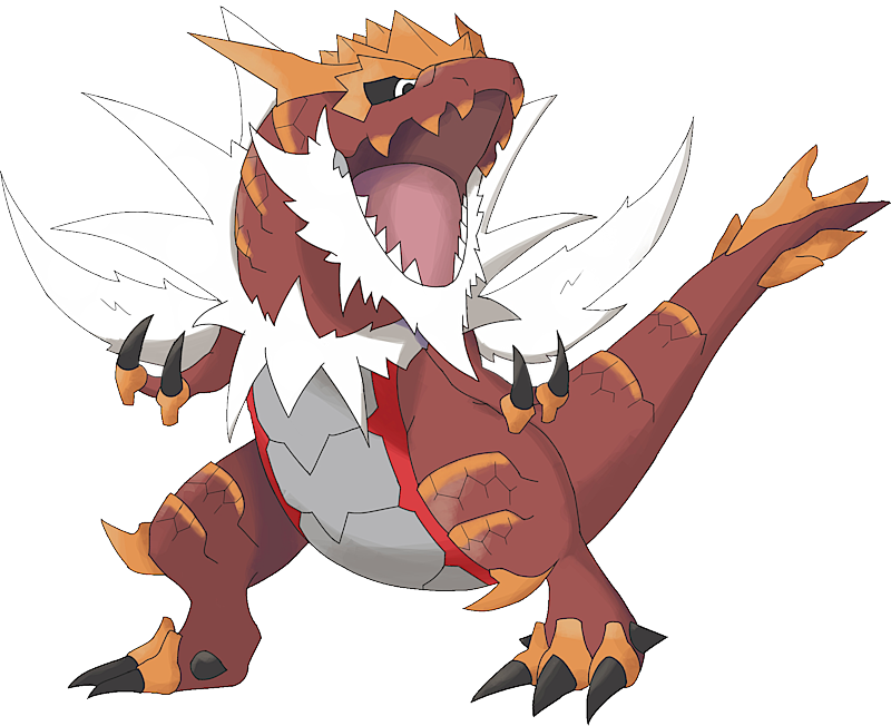 High Quality Mega Tyrantrum Blank Meme Template