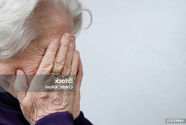 Old Woman Crying Blank Meme Template