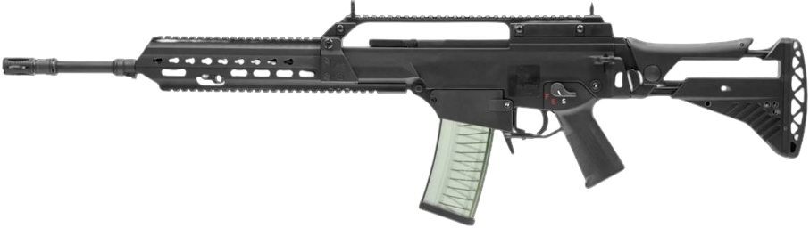 High Quality H&K M97A4 Rifle Blank Meme Template