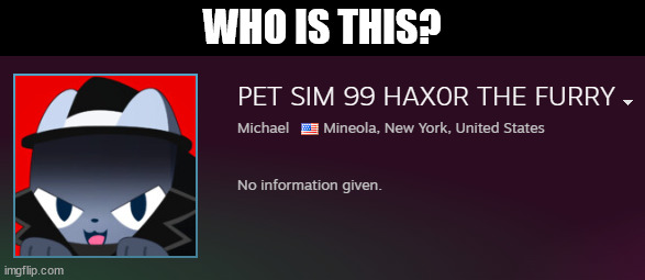 idk how did he find me, but ig he found the my steam code ( that wasn't a great idea ) | WHO IS THIS? | image tagged in steam | made w/ Imgflip meme maker