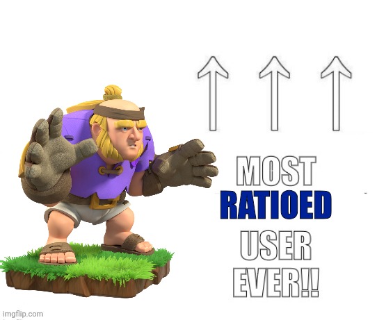 The most user ever | RATIOED | image tagged in the most user ever | made w/ Imgflip meme maker